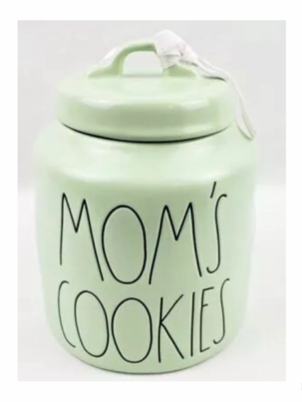 NEW Rae Dunn Mint Green Mom's Cookies Canister 🍪